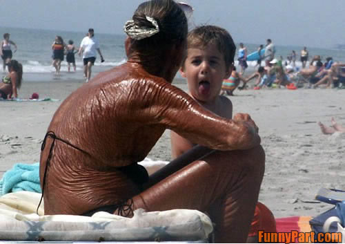 too funny. Too Much Sun! Funny Picture